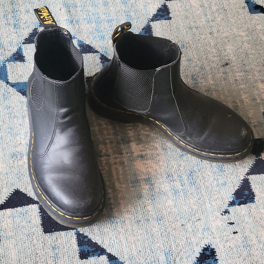 Dr. Martens Black Classic Leather Boots
